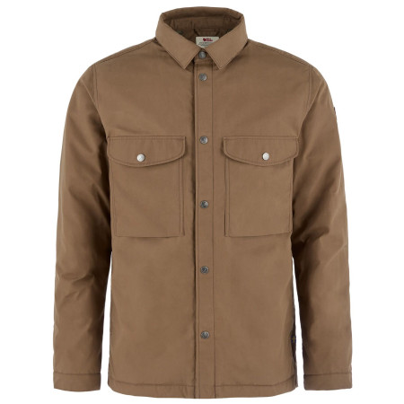 Chaqueta de hombre Fjällräven Övik Down Shirt Jacket M marrón Wood Brown