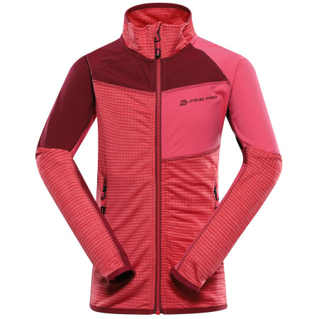Sudadera para niños Alpine Pro Onneco 2 Dětská Mikina rojo raspberry