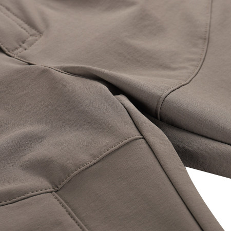 Pantalones softshell para niños Alpine Pro Firsto 2 Driftwood