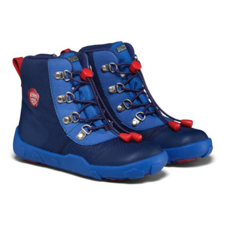 Botas de invierno para niños Affenzahn Winter Boot Vegan Discovy Whale azul oscuro Whale