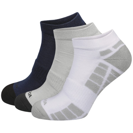 Calcetines MOOA Silver Bamboo Low 3-pack mix1 Mix