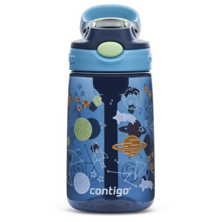 Botella para niños Contigo Easy Clean 420ml azul bleueberry cosmos