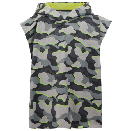 Poncho para niños Regatta Kids Towel Robe DrkStrmCamo gris DrkStrmCamo