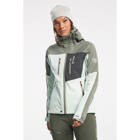 Chaqueta softshell de mujer Tenson Touring Softshell verde claro Light Green