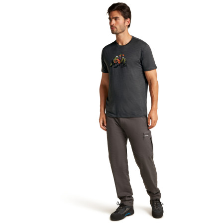 Camiseta funcional de hombre Icebreaker M Mer 150 Tech Lite SS Tee Catch Me Outs