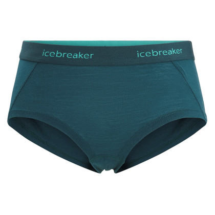 Bragas Icebreaker W's Sprite Hot Pants verde Green Glory