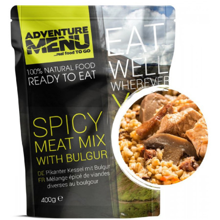 Plato preparado Adventure Menu Cazuela picante con bulgur 400
