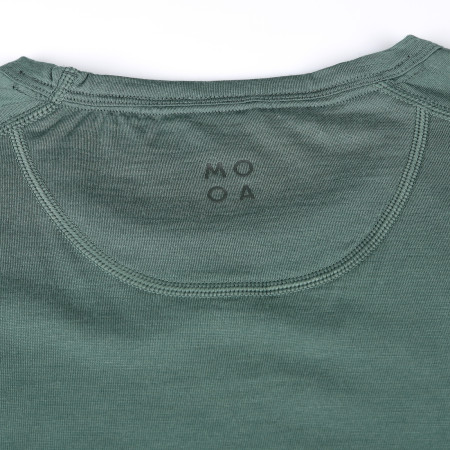 Camiseta de hombre MOOA Merino Lyolite Waves 150 Short