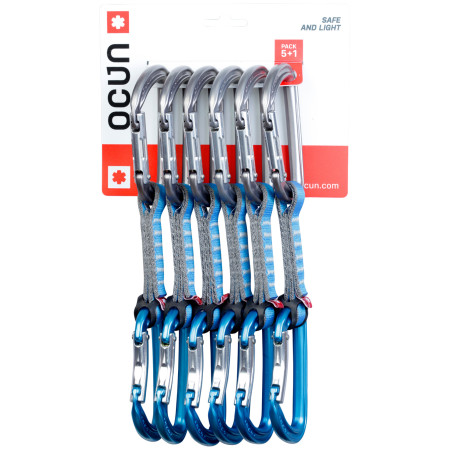 Express Ocún Falcon QD Pad 16 - pack 5+1 azul