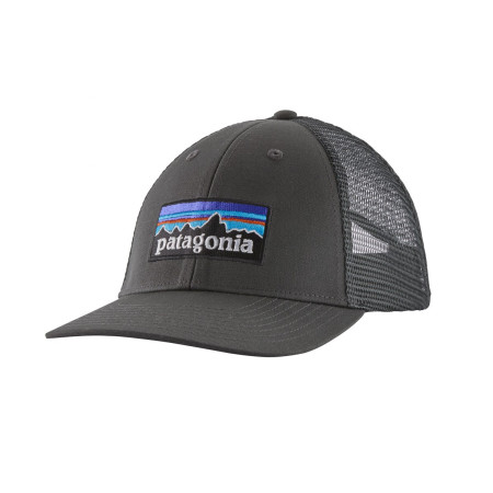 Gorra Patagonia P-6 Logo LoPro Trucker Hat gris Forge Grey