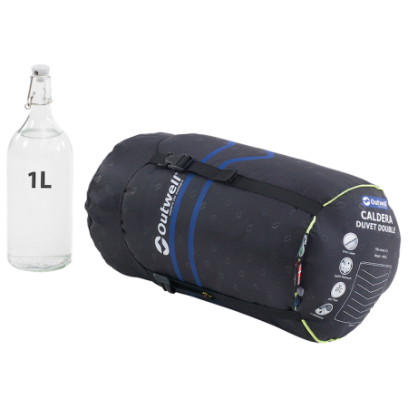 Saco de dormir tipo manta Outwell Caldera Duvet Double