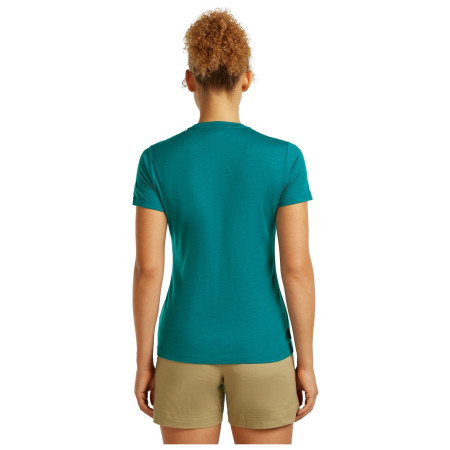 Camiseta de mujer Icebreaker Women Merino 150 Tech Lite SS Tee Hike Path