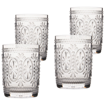 Vaso Bo-Camp Water glass Sicilian 4pcs