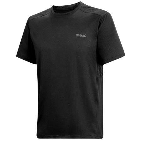 Camiseta de hombre Regatta Virda gris/negro Ash/Black