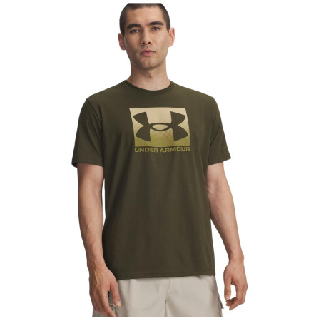 Camiseta de hombre Under Armour M Boxed Sports Updated Ss verde oscuro ExpeditionGreen/FieldKhaki