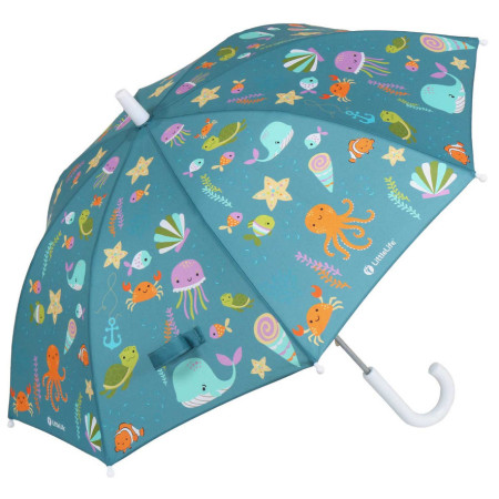 Paraguas para niños LittleLife Kids Umbrella azul Aquatic