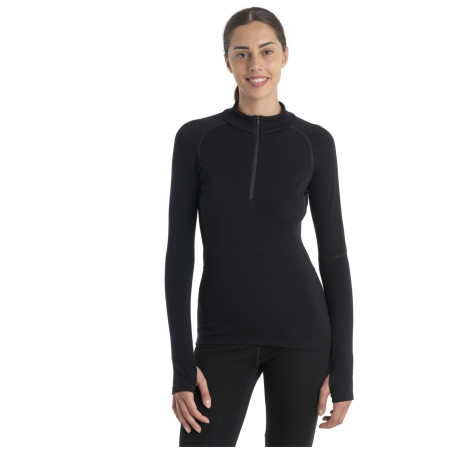 Camiseta funcional de mujer Icebreaker Women 300 MerinoFine™ Polar LS Half Zip