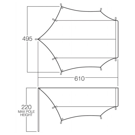 Toldo Vango Family Shelter