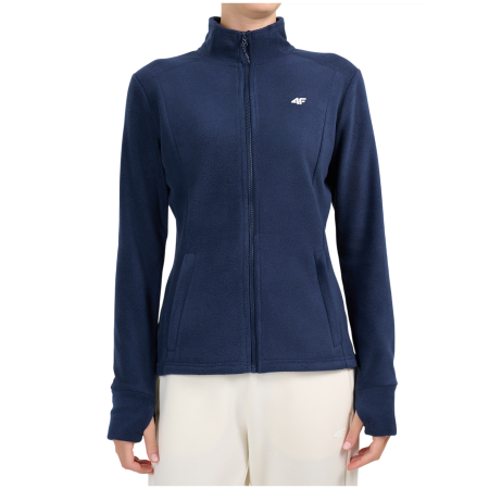 Sudadera de mujer 4F Fleece F469 azul oscuro Navy