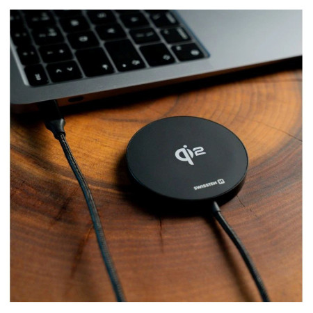 Cargador inalámbrico Swissten MagPuck