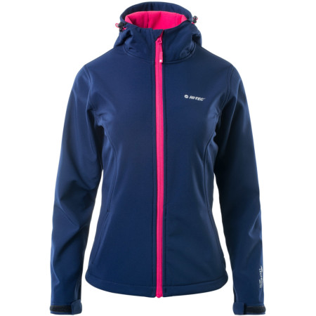Chaqueta de mujer Hi-Tec Lady Caria II azul Navy/BrightPink