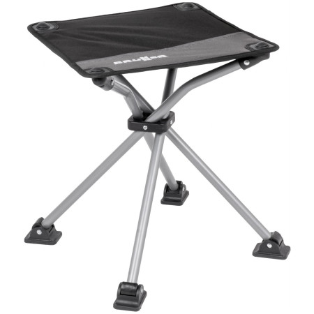 Taburete Brunner Quadrister negro/gris