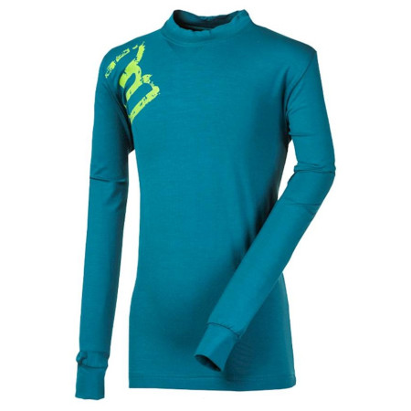 Camiseta funcional para niños Progress Triko DT Pedro "E" 26G azul Petrol