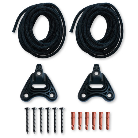 Fijación de hamaca La Siesta Uchycení sítě Home Rope negro Black