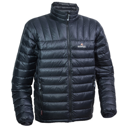 Chaqueta de plumón para hombre Warmpeace Drago negro Black