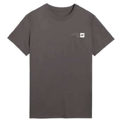 Camiseta de hombre 4F Tshirt M3131 gris MIDDLE GREY