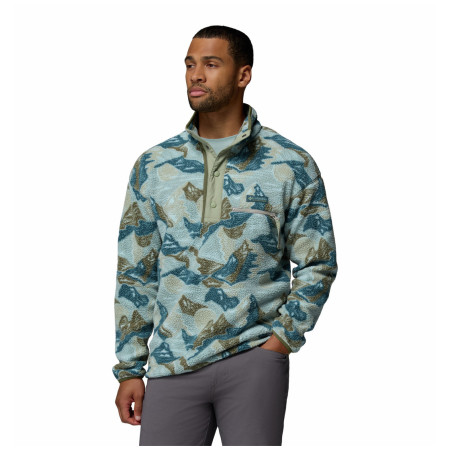 Sudadera de hombre Columbia Helvetia™ II Printed Half Snap Fleece