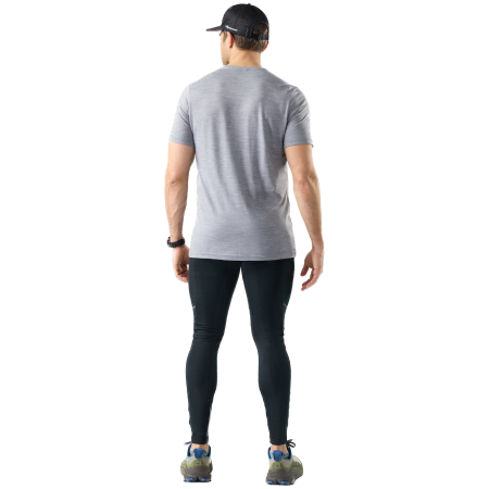 Camiseta funcional de hombre Smartwool Men's Moose Mode Active Short Sleeve Gra