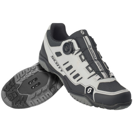 Zapatillas de ciclismo para hombre Scott Sport Crus-r Boa Reflective (2021) gris/negro ReflectiveBlack