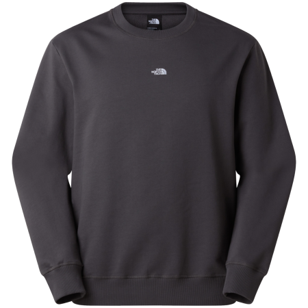 Sudadera The North Face U Essential Light Relaxed Crew negro ANTHRACITE GREY