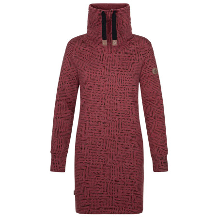 Vestido de mujer Loap Ebunka rojo Pink