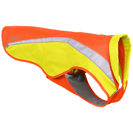 Chaleco reflectante para perro Ruffwear Lumenglow Hi-Viz Jacket naranja/amarillo Blaze Orange