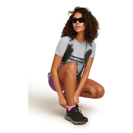 Camiseta funcional de mujer Icebreaker W Mer 150 Tech Lite SS Tee Sunrise Sumit