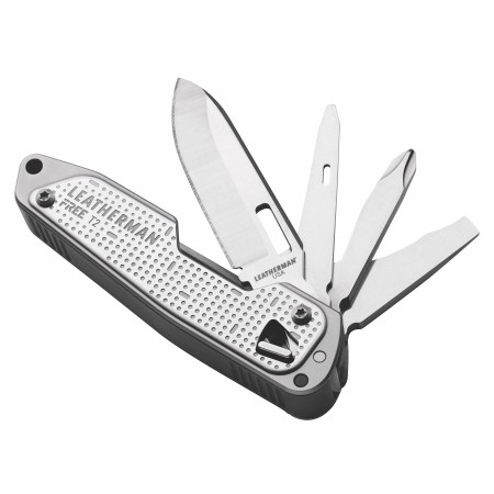 Navaja Leatherman Free T2 plata Silver