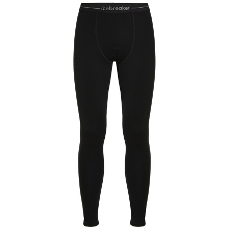 Calzoncillos funcionales de hombre Icebreaker Men 300 MerinoFine™ Polar Leggings negro Black