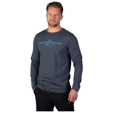 Camiseta de hombre Northfinder Celetin azul oscuro bluenights