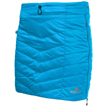 Falda de invierno para mujer Warmpeace Shee azul ocean/mustard