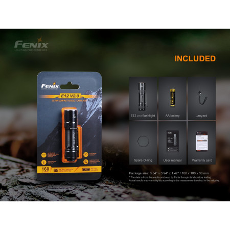 Linterna Fenix E12 V2.0