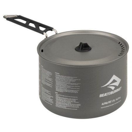Olla Sea to Summit Alpha Pot 1.9 gris Grey