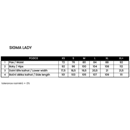 Pantalones impermeables mujer Trimm Sigma Lady