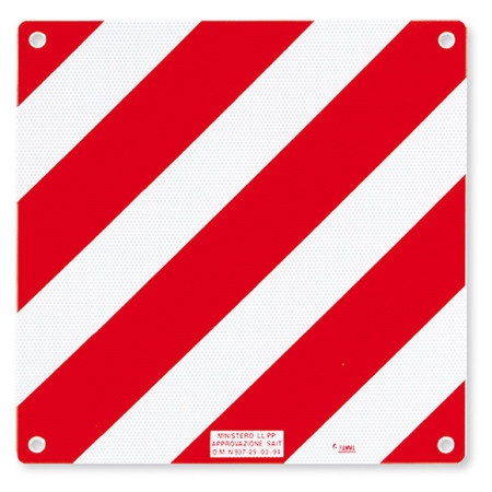 Accesorios para autocaravanas Fiamma Alu Signal blanco/rojo