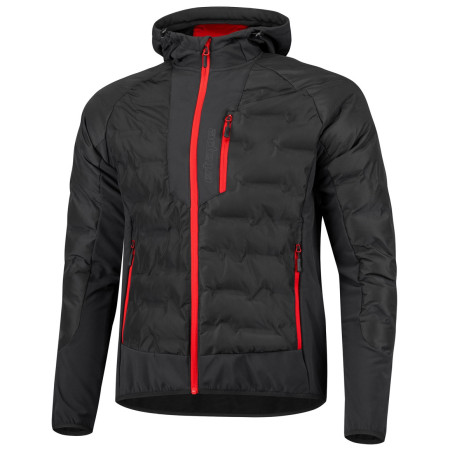 Chaqueta de hombre Etape Crux Ultra negro/rojo