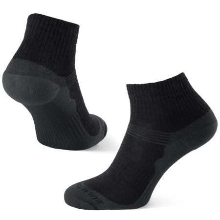 Calcetines Zulu Merino Lite negro/gris black/grey
