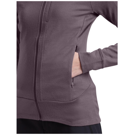 Sudadera funcional de mujer Icebreaker Women Merino 260 Quantum IV LS Zip