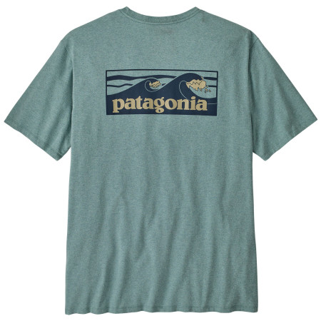 Camiseta de hombre Patagonia Men's Boardshort Logo Pocket Responsibili-Tee