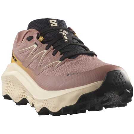 Zapatillas de carrera para mujer Salomon Ultra Flow 2 Gore-Tex rosa Burlwood / Tender Peach / Warm Apricot